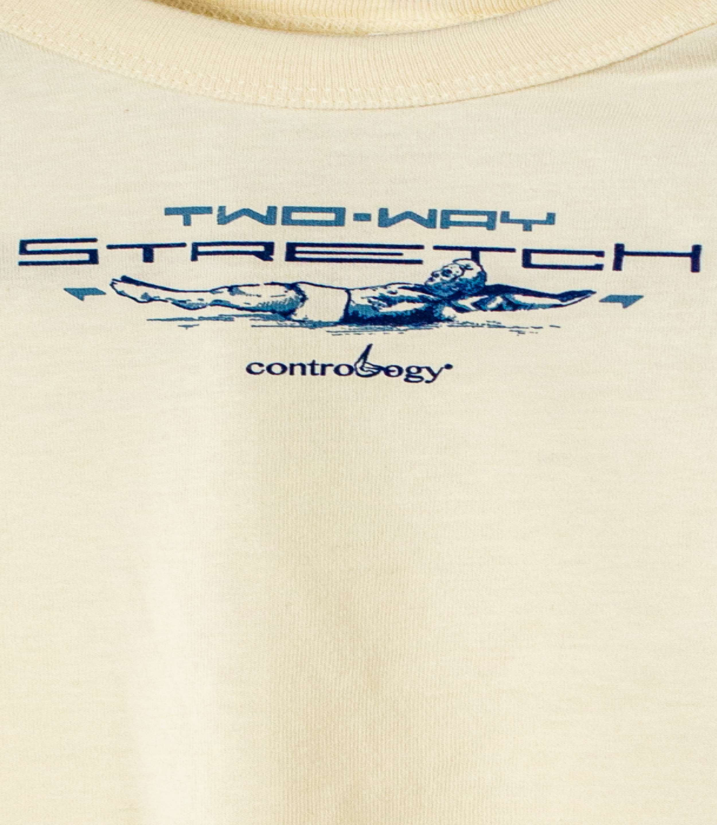 two-way stretch baby onesie