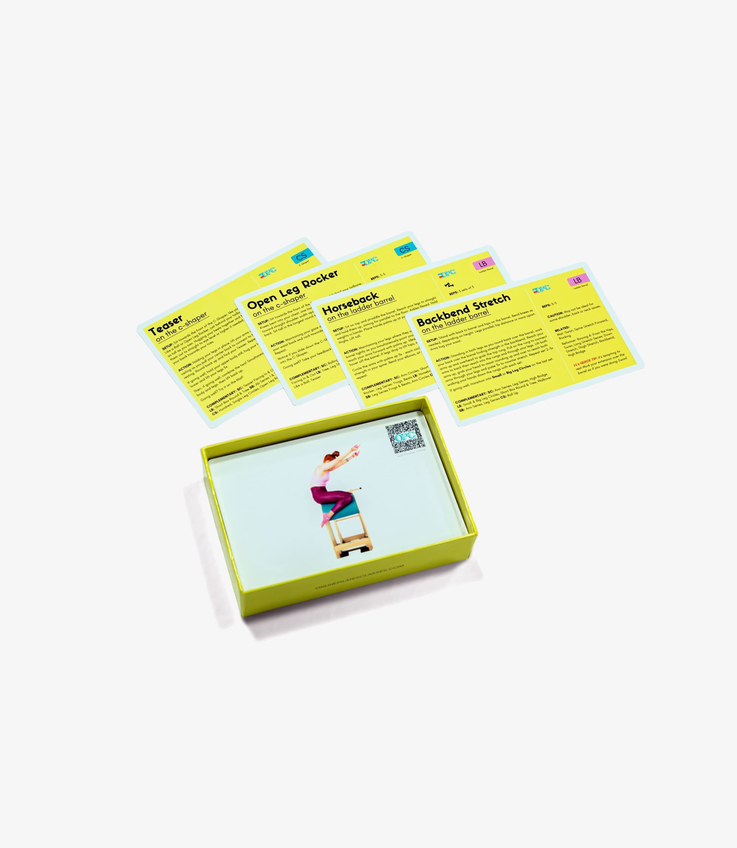 Pilates Barrels Flashcards by Lesley Logan