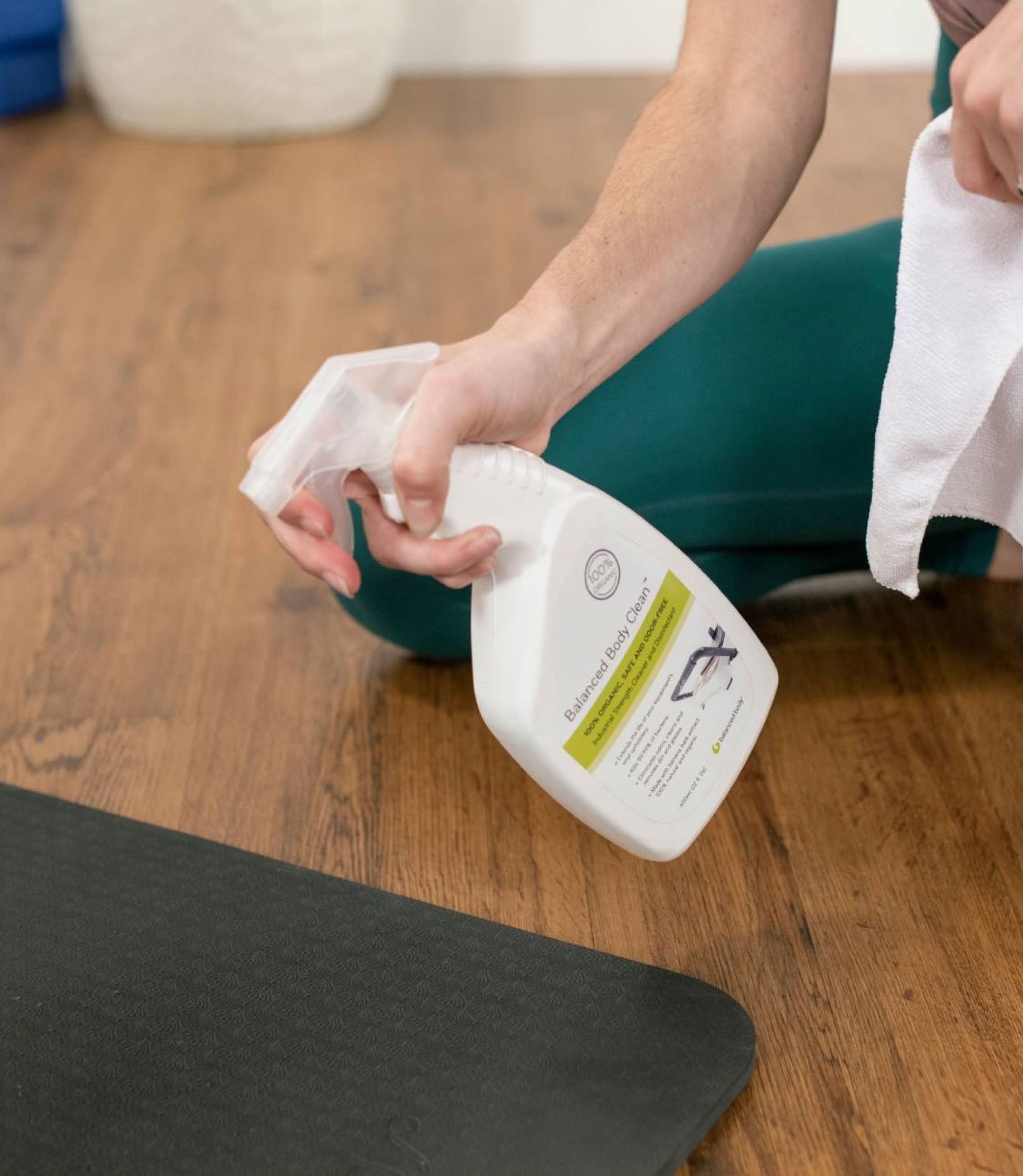 Balanced Body Clean in use