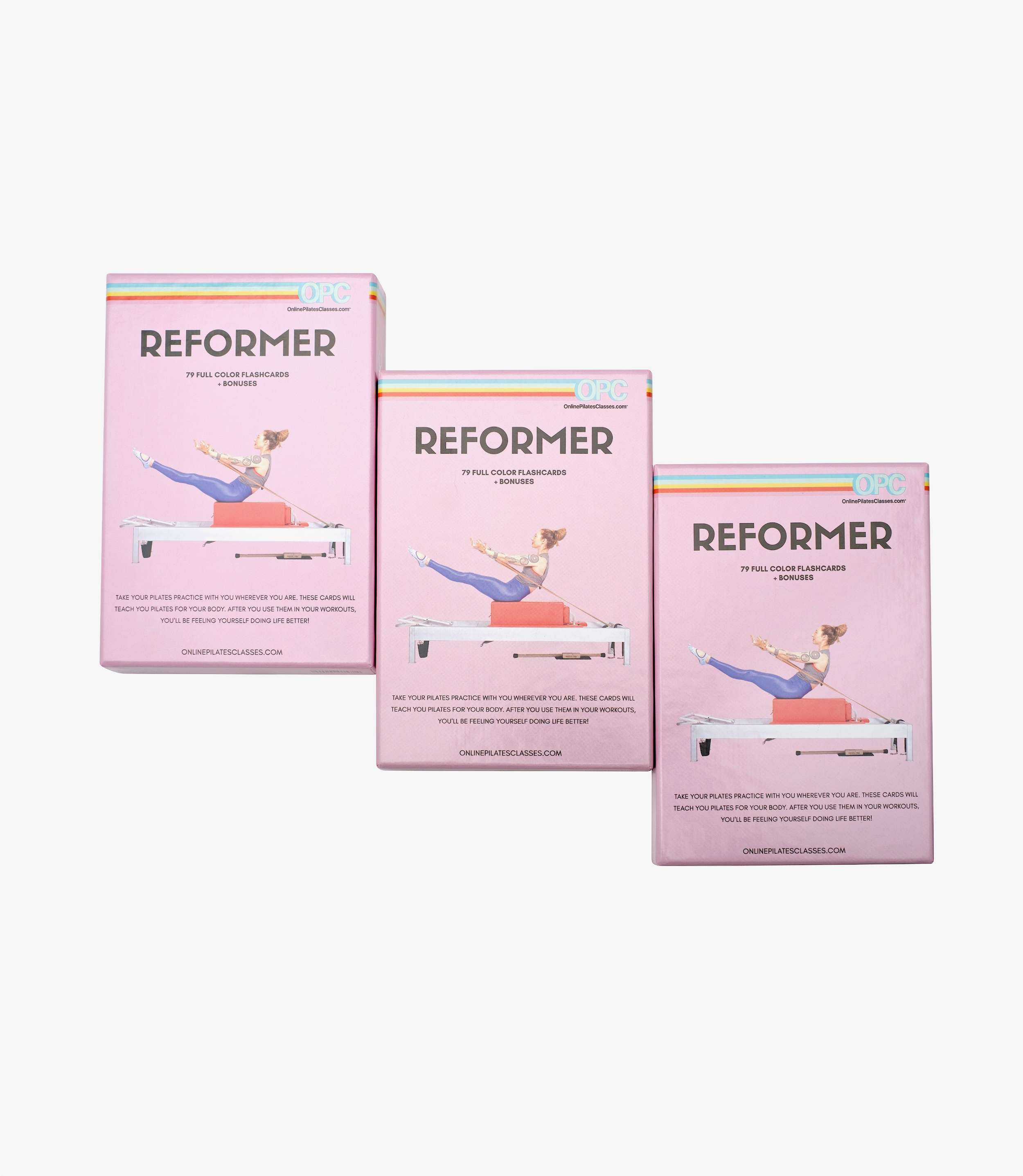 Pilates Reformer Flashcards by Lesley Logan