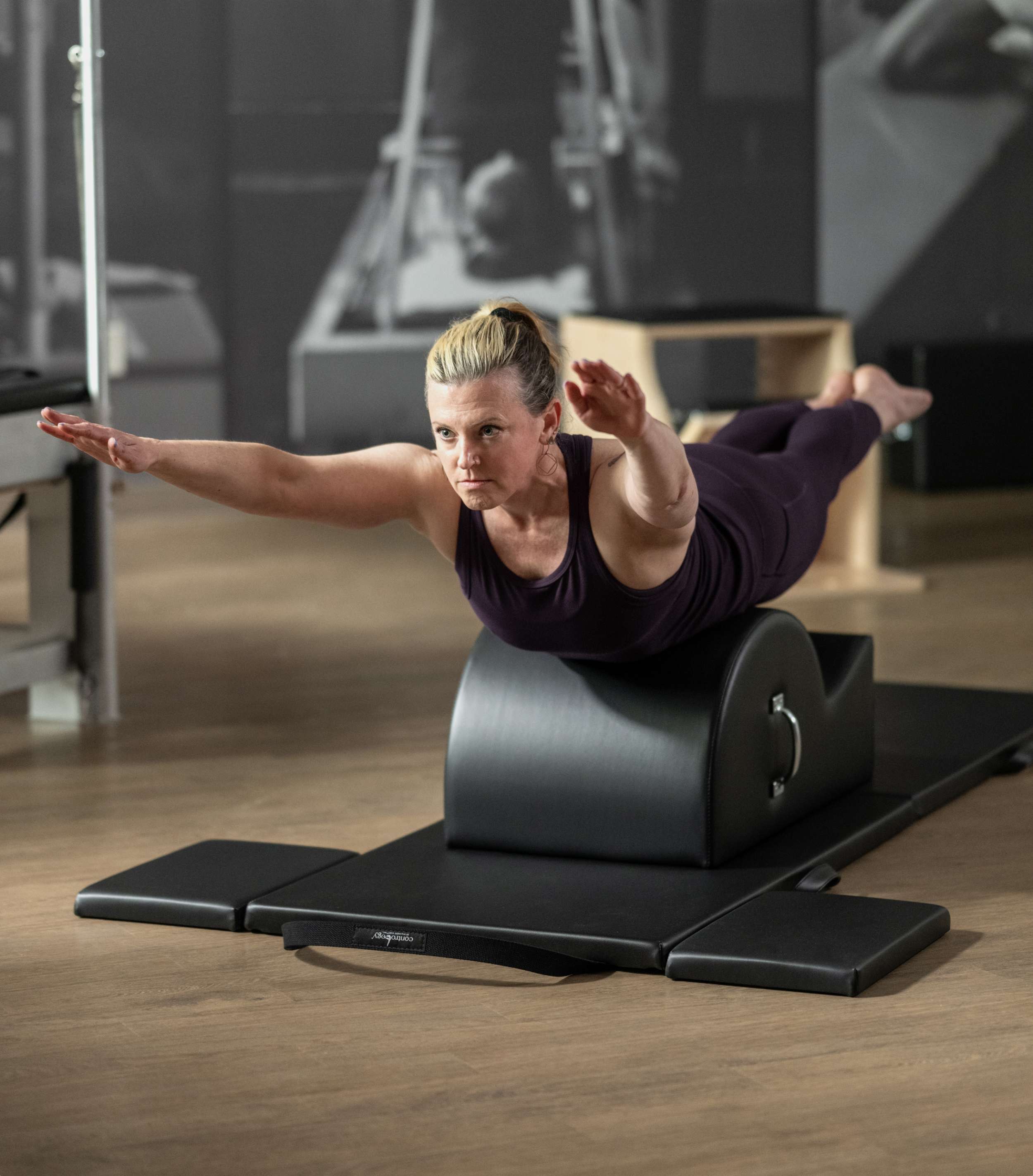 Contrology Spine Corrector in use