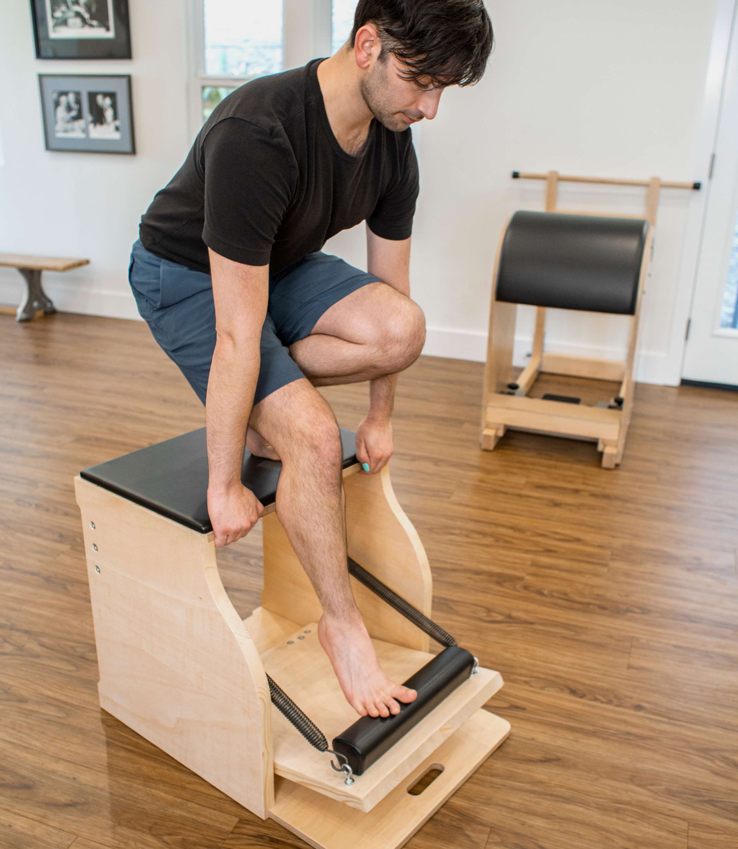 Contrology Wunda Chair in use