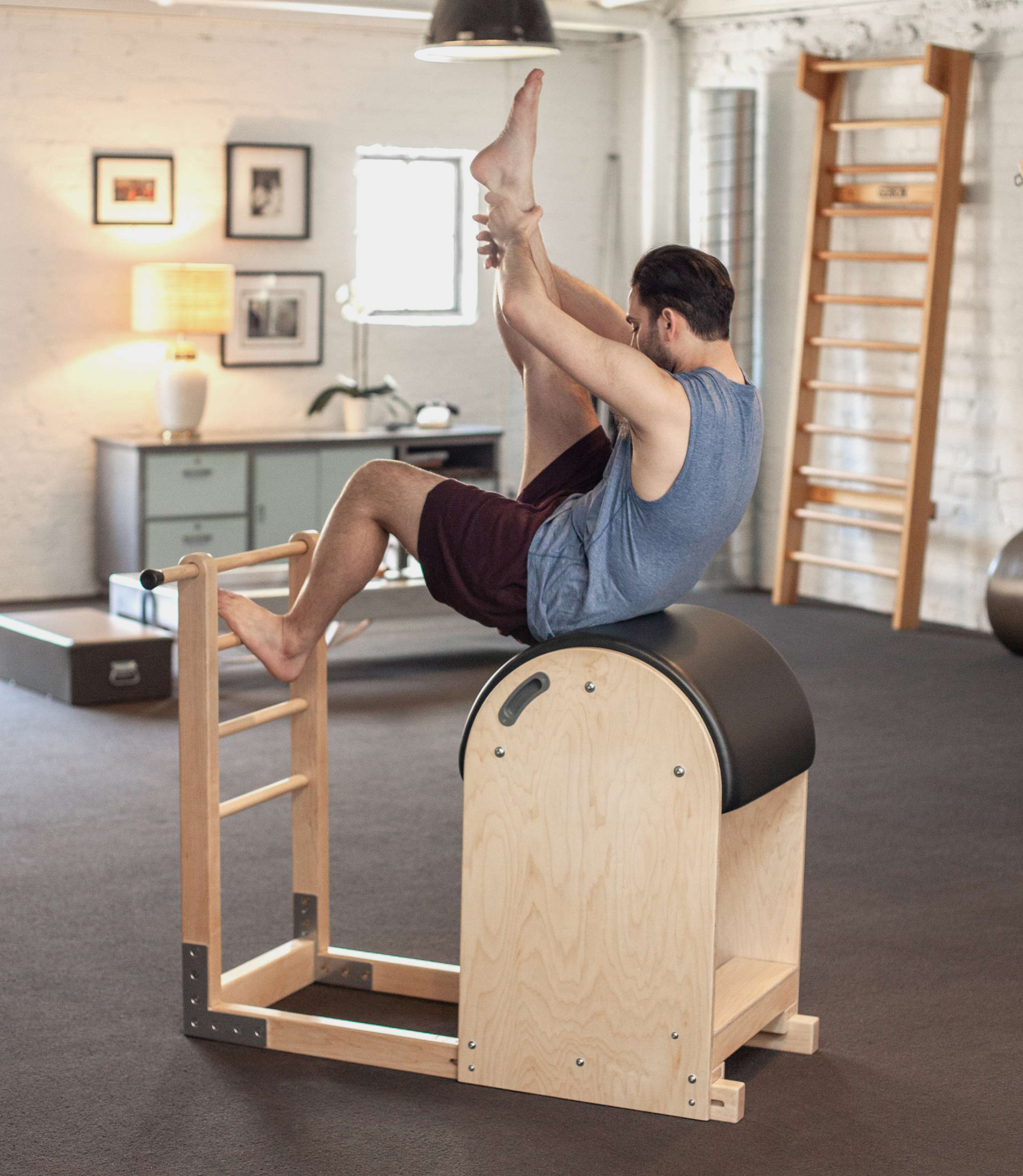 Contrology Ladder Barrel - in use