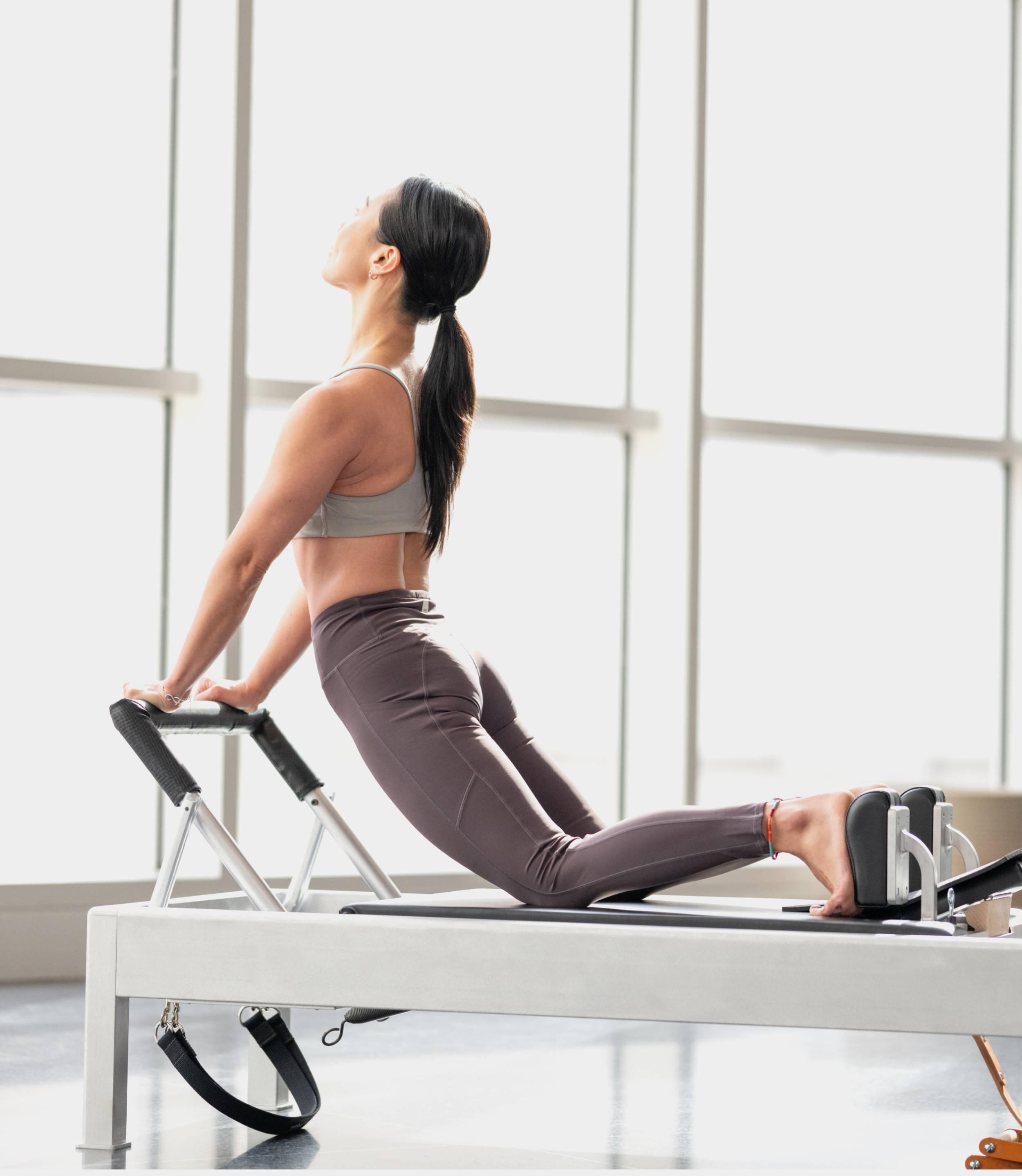 Contrology Reformer in use