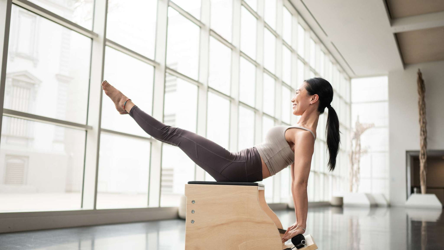 woman legs up on wunda chair