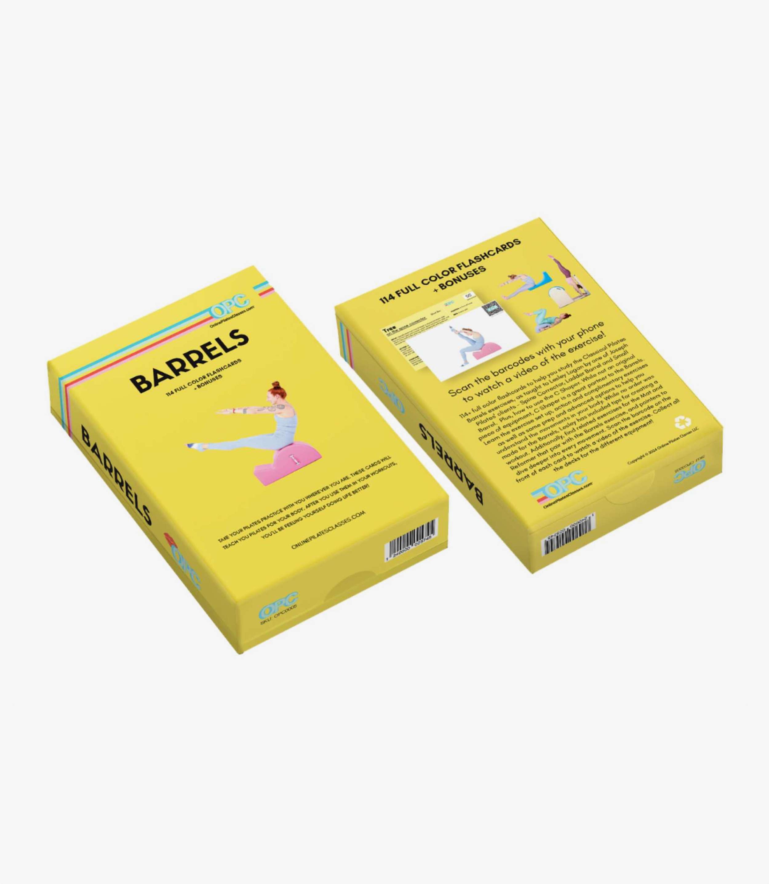 Pilates Barrel Flashcards by Lesley Logan