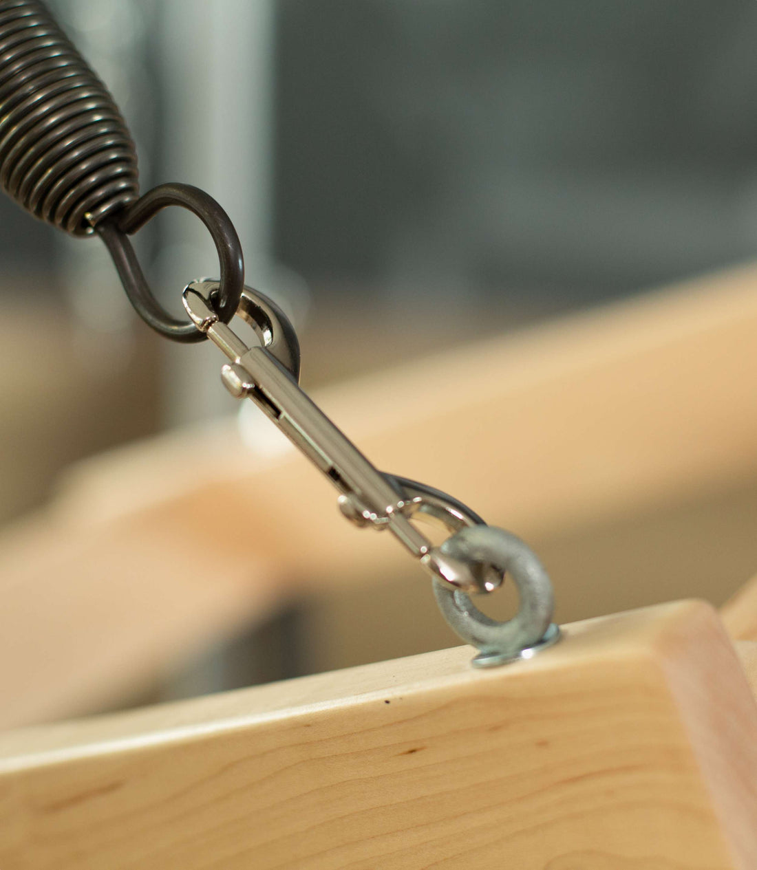 double ended clip on push through bar