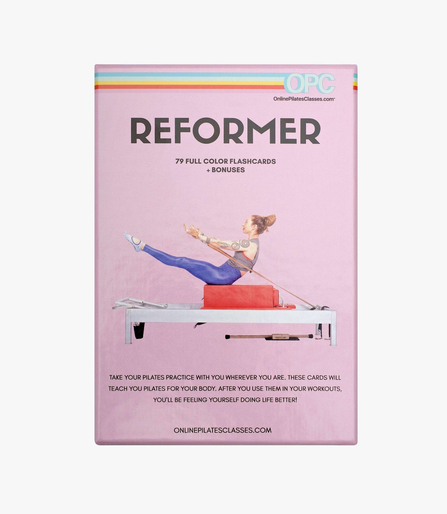 Pilates Reformer Flashcards by Lesley Logan