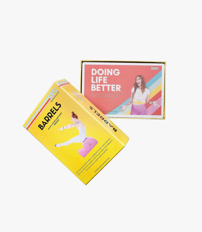 Pilates Barrel Flashcards by Lesley Logan