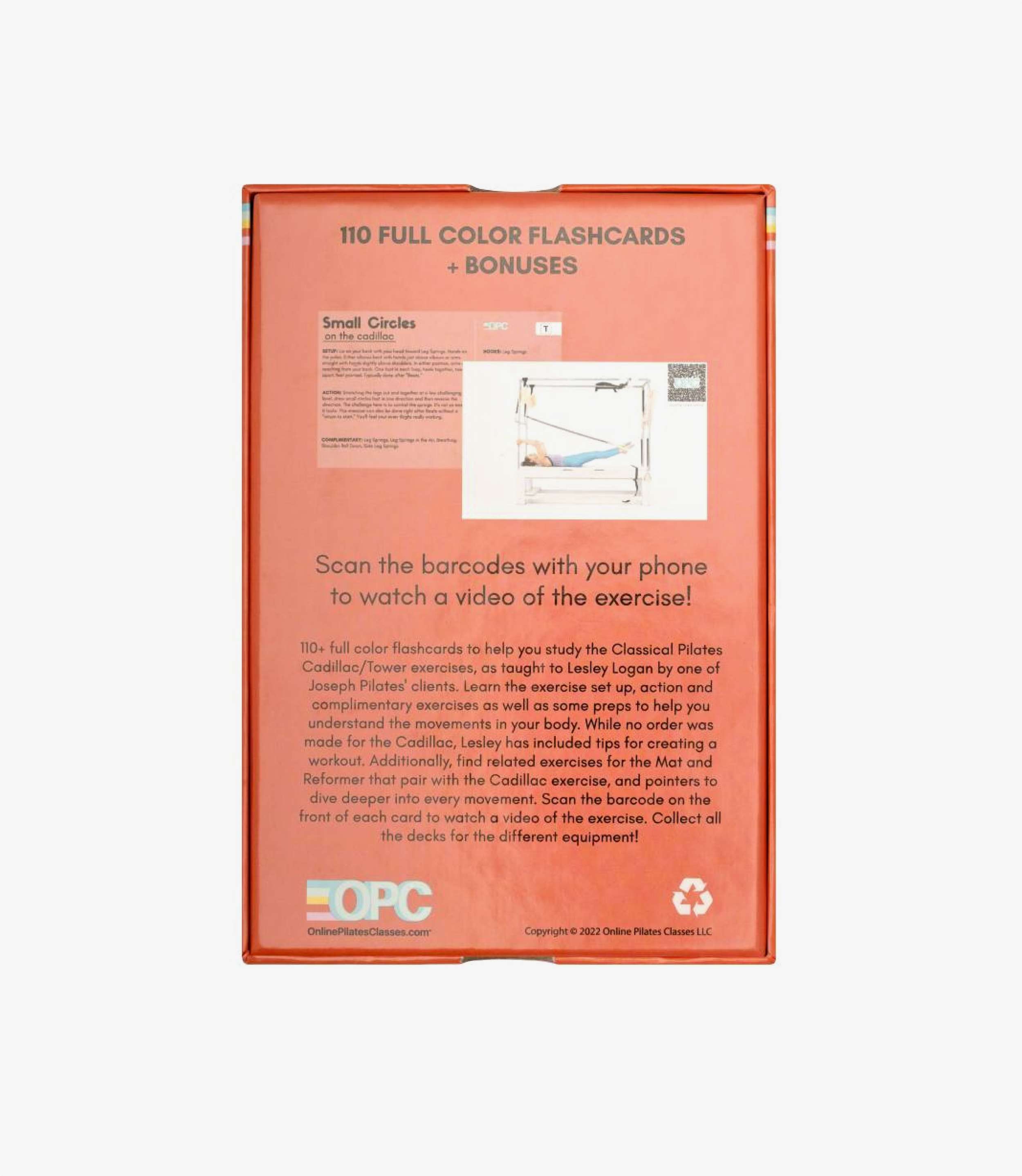 Pilates Cadillac Flashcards by Lesley Logan