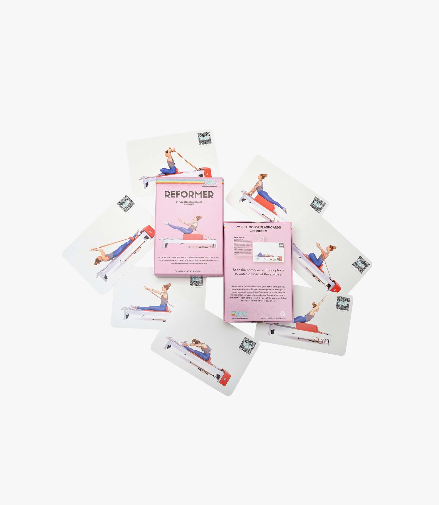 Pilates Reformer Flashcards by Lesley Logan