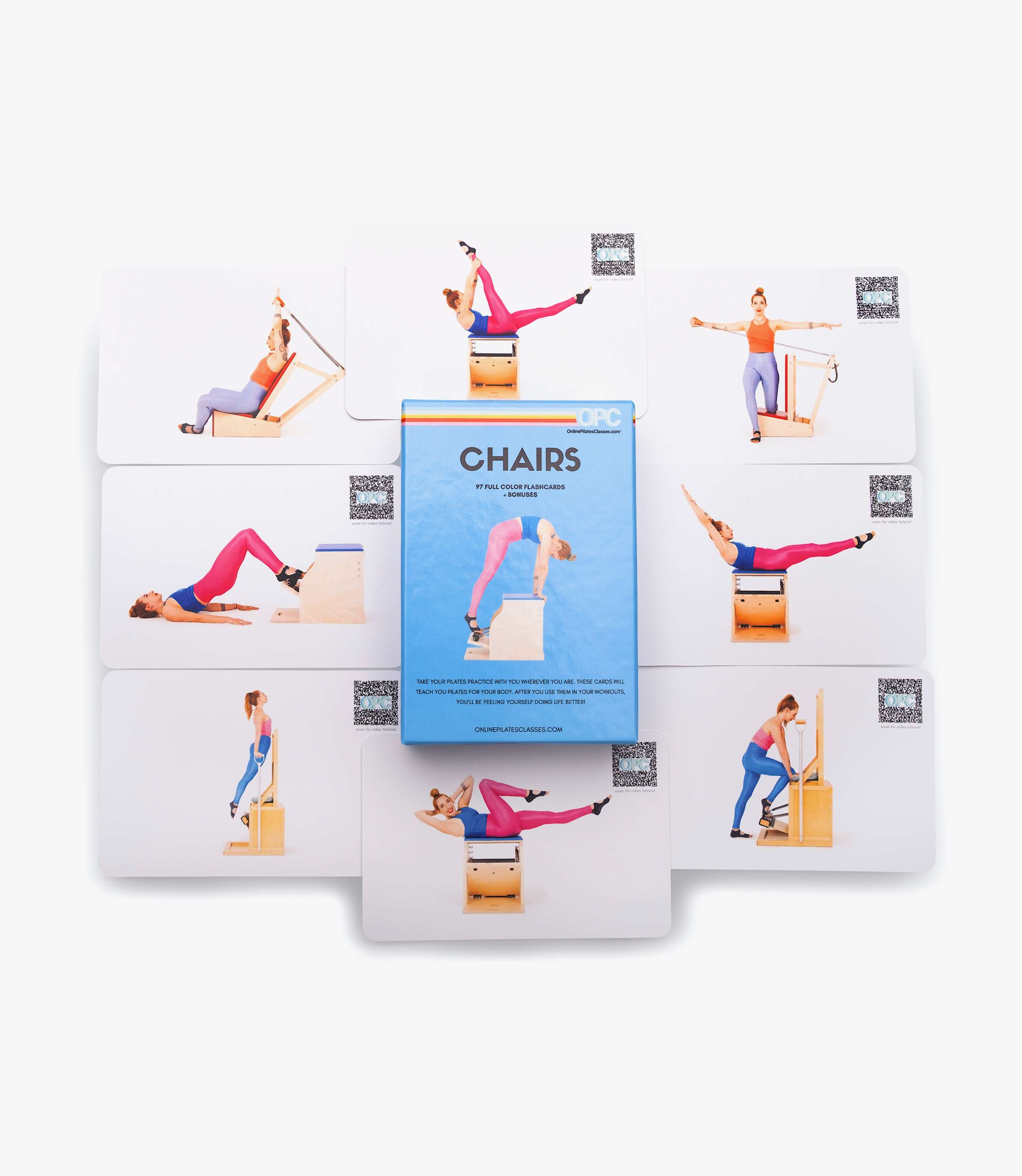 Pilates Chairs Flashcards by Lesley Logan