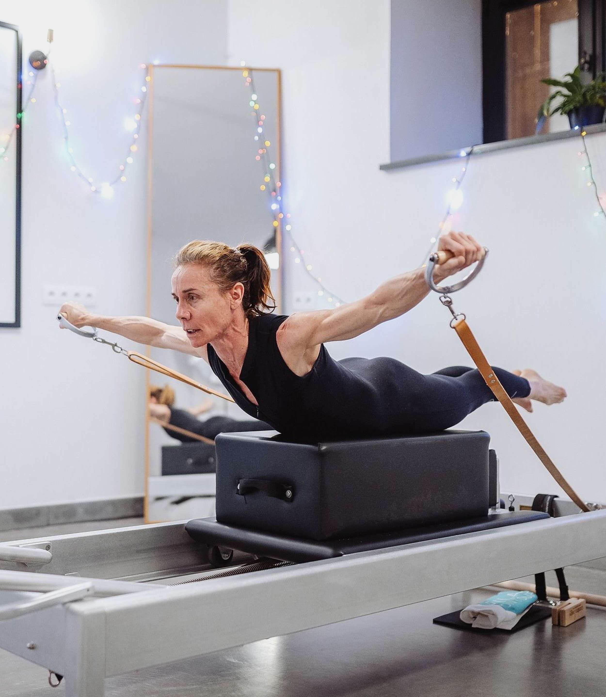 JGrimes Contrology Reformer - In use
