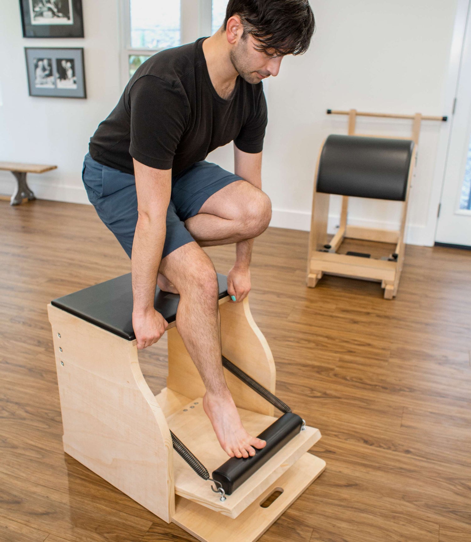 Contrology Wunda Chair in use