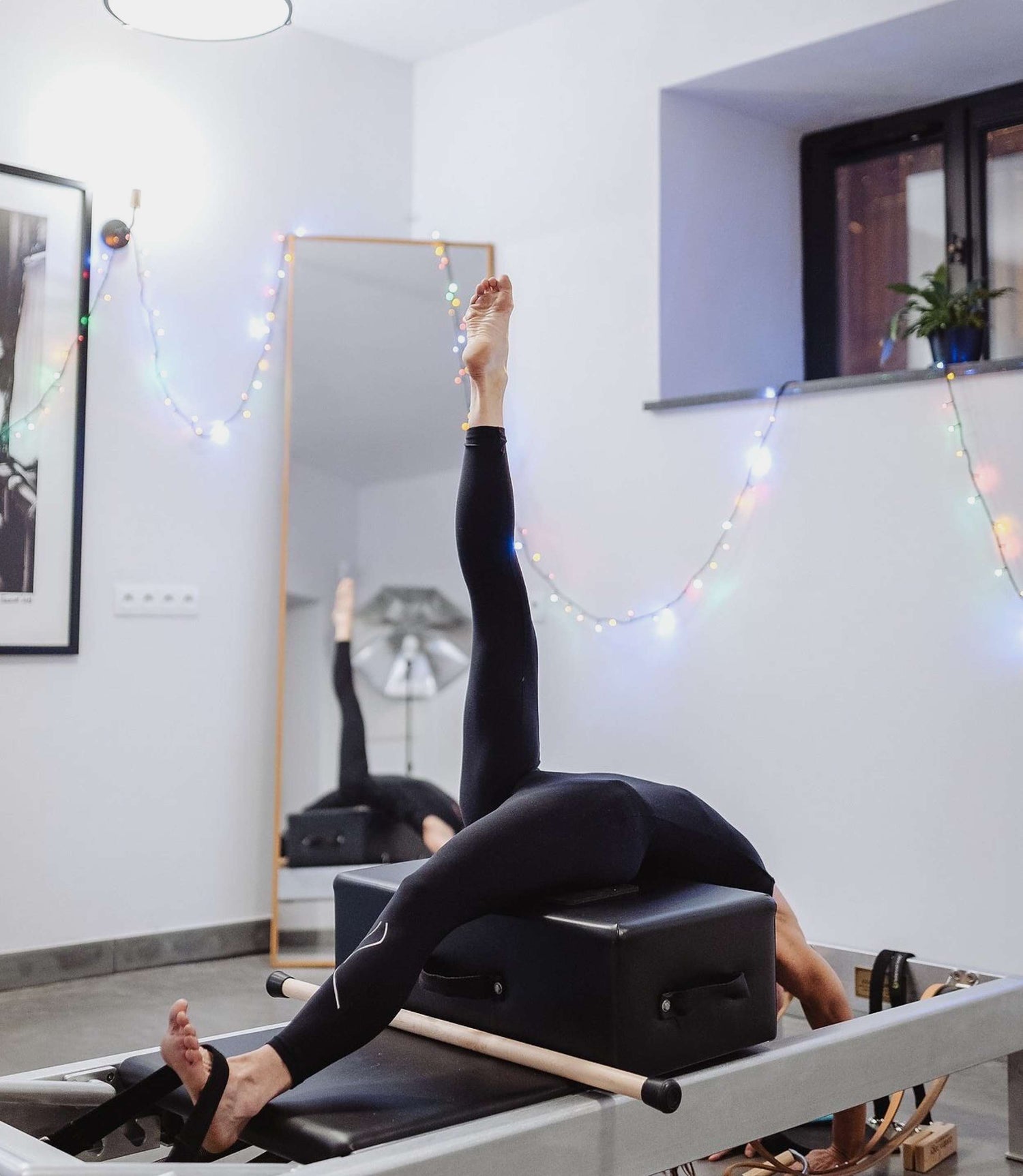 JGrimes Contrology Reformer - In use
